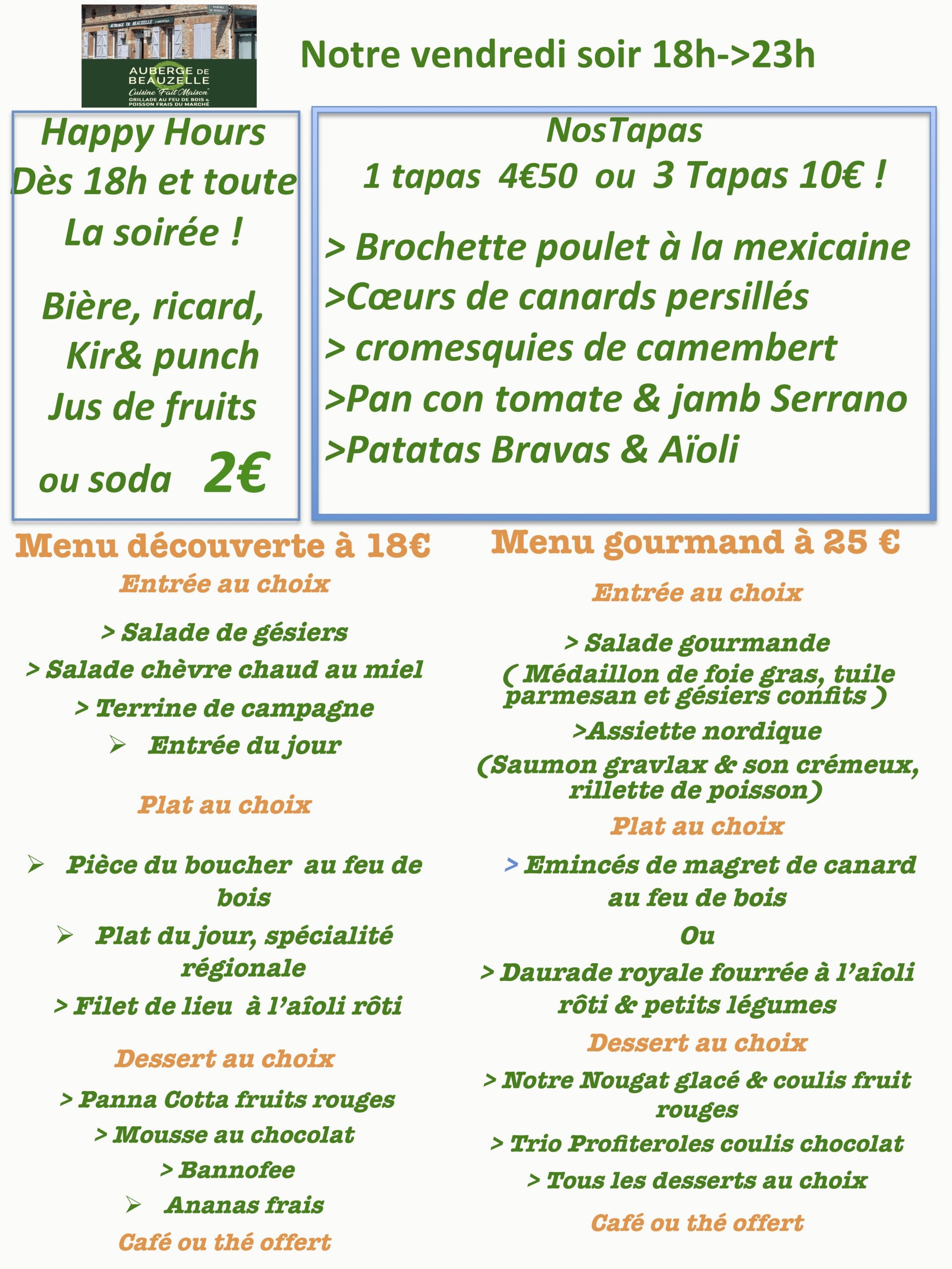 Vente à emporter