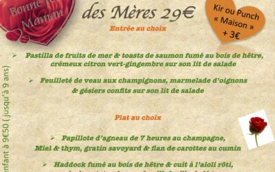 L’auberge de Beauzelle à Toulouse Blagnac dimanche 04 Fête des mères